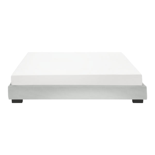 Lit Moderne Rembourré avec Similicuir avec Matelas Corium 