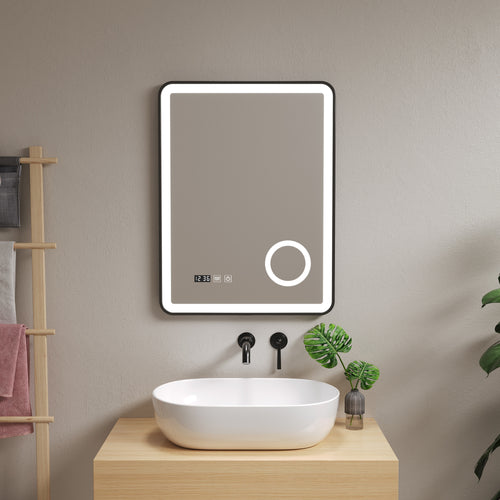Miroir de salle de bain LED Pescara en différentes couleurs et tailles [pro.tec] - premiumXL