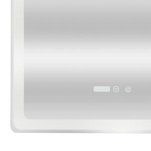 Miroir LED Casoli argent pro.tec
