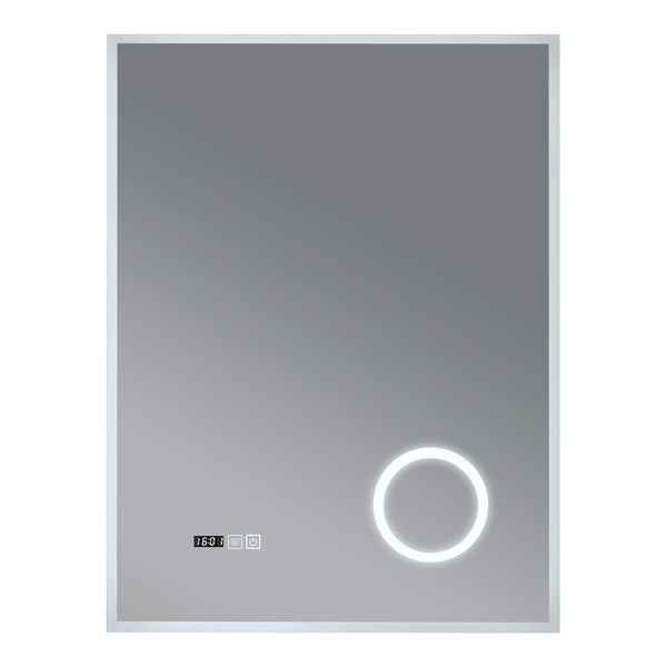 Miroir LED Lizzano pour salle de bain blanc pro.tec