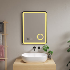 Miroir LED Pescara pour salle de bain pro.tec