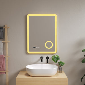 Miroir LED Pescara pour salle de bain pro.tec