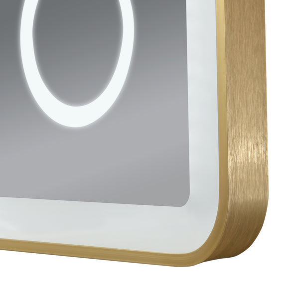 Miroir LED Pescara pour salle de bain pro.tec