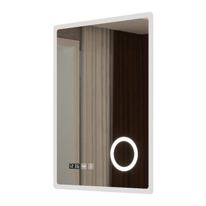 Miroir LED Racale pour salle de bain blanc pro.tec