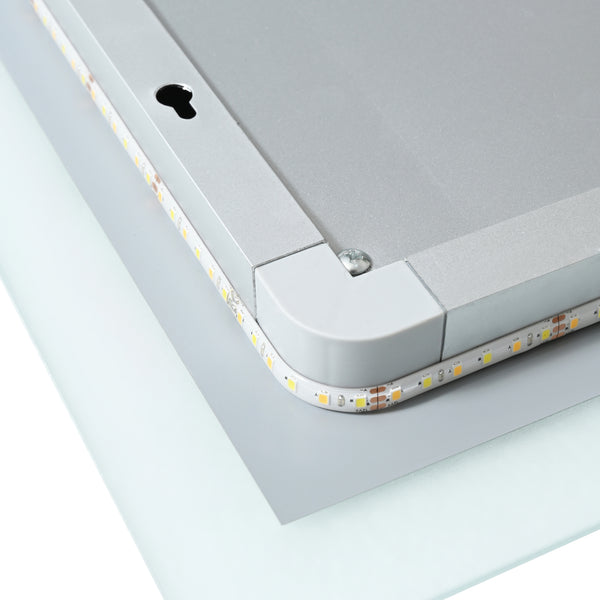 Miroir LED Scafa pour salle de bain pro.tec