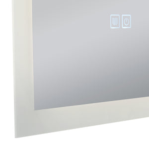 Miroir LED Scafa pour salle de bain pro.tec