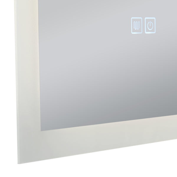 Miroir LED Scafa pour salle de bain pro.tec