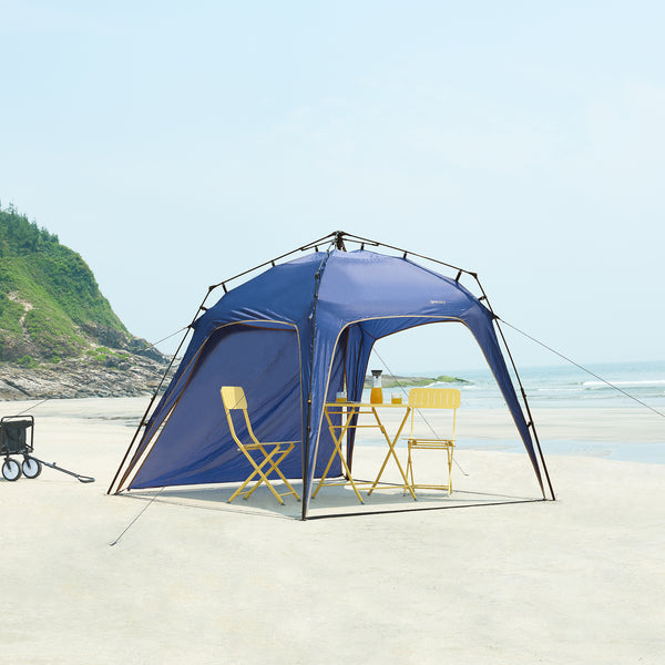 Pavillon pliable Barendrecht avec éclairage LED 2,5x2,5 mètres [pro.tec]