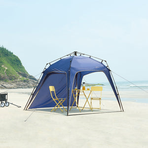 Pavillon pliable Barendrecht avec éclairage LED 2,5x2,5 mètres [pro.tec]