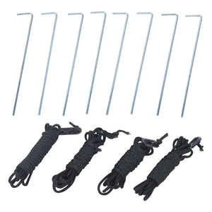 Pavillon pliable Barendrecht avec éclairage LED 2,5x2,5 mètres [pro.tec]