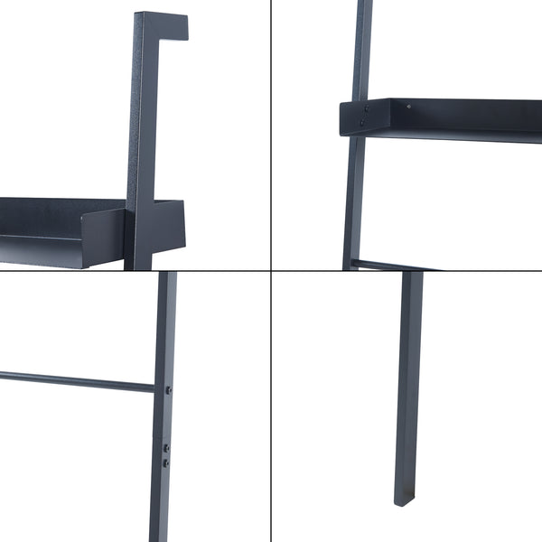 Étagère échelle Øksnes acier 160 x 50 x 28 cm [en.casa]