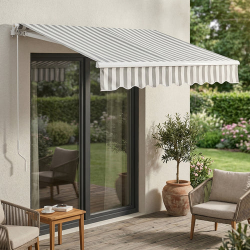 Store Banne Bitonto avec Manivelle [en.casa]