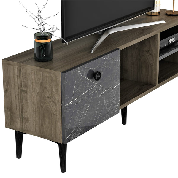 Table TV Nannestad 45x120x30 cm en différentes couleurs [en.casa]