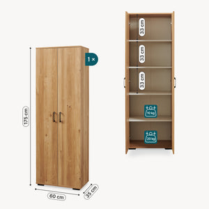 Armoire polyvalente Chalvefted [en.casa]