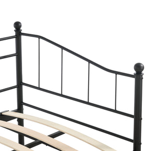 Lit en métal Skutskär 90x200cm en.casa