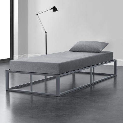 Lit en métal Kreta en différentes couleurs et tailles [en.casa] - premiumXL