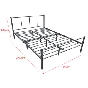 Cadre de Lit avec Matelas Laos Plusieurs tailles et couleures [en.casa] [neu.haus]