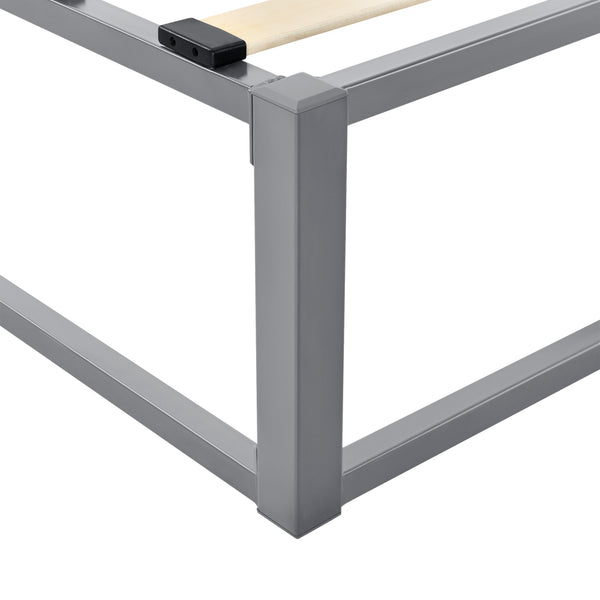 Lit en métal Kreta en différentes couleurs et tailles [en.casa]