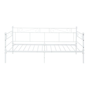 Lit en métal Granada 90x200 cm acier [en.casa]