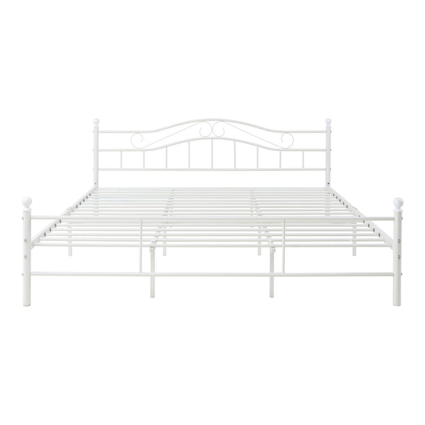 Lit en métal Florence avec matelas [en.casa]