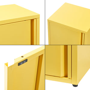 Armoire métallique Burlöv acier 88 x 40 x 35 cm [en.casa]