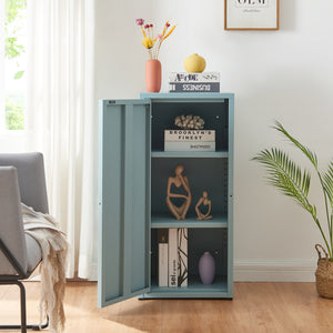 Armoire métallique Burlöv acier 88 x 40 x 35 cm [en.casa]