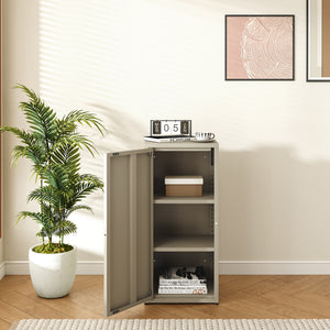 Armoire métallique Burlöv acier 88 x 40 x 35 cm [en.casa]