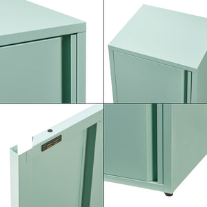 Armoire métallique Burlöv acier 88 x 40 x 35 cm [en.casa]