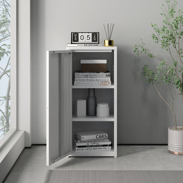 Armoire métallique Burlöv acier 88 x 40 x 35 cm [en.casa]