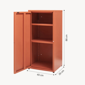 Armoire métallique Burlöv acier 88 x 40 x 35 cm [en.casa]