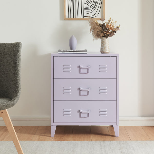 Commode métallique Hämeenlinna [en.casa]