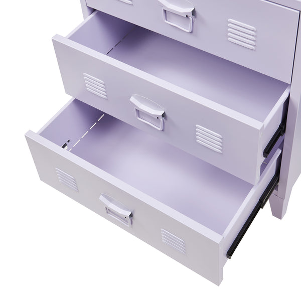 Commode métallique Hämeenlinna [en.casa]