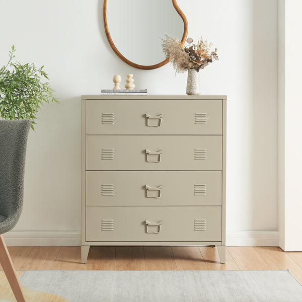 Commode métallique Hämeenlinna [en.casa]