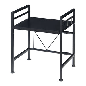 Étagère de cuisine Sorsele réglable Noir [en.casa]