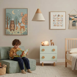 Table de chevet pour enfants Vaarentaa [en.casa]