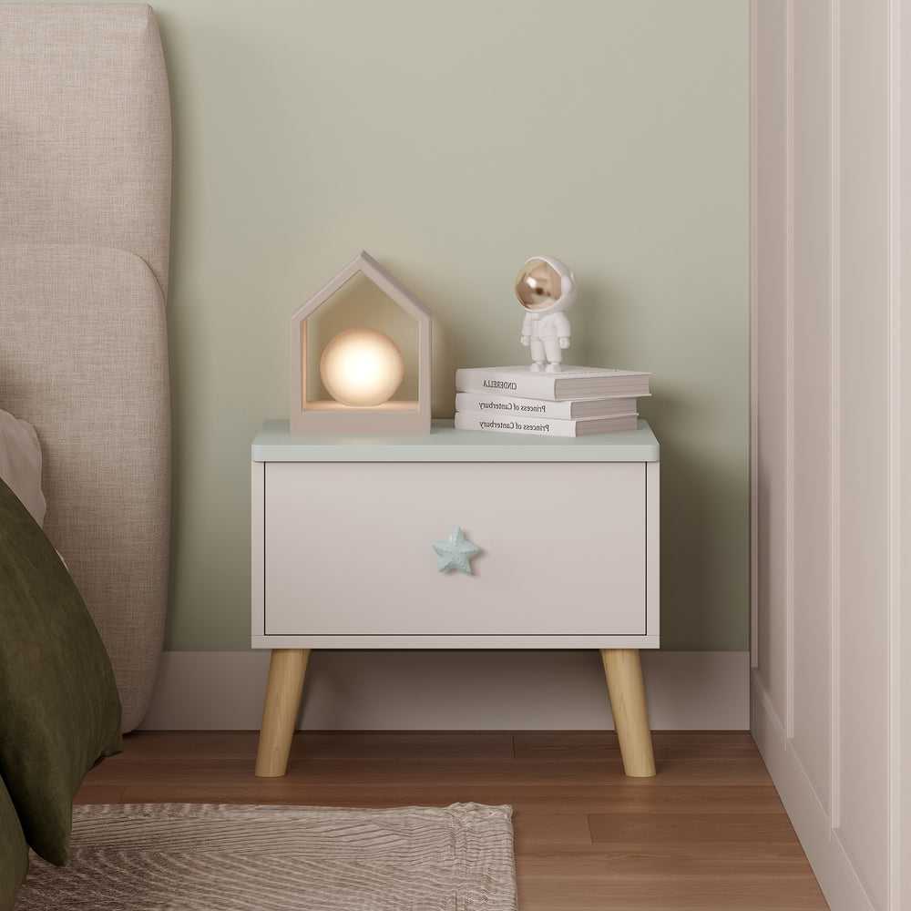 Table de chevet pour enfants Sandnes 31x38x30 cm [en.casa]