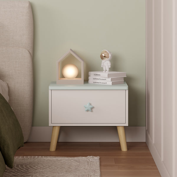 Table de chevet pour enfants Sandnes 31x38x30 cm [en.casa]