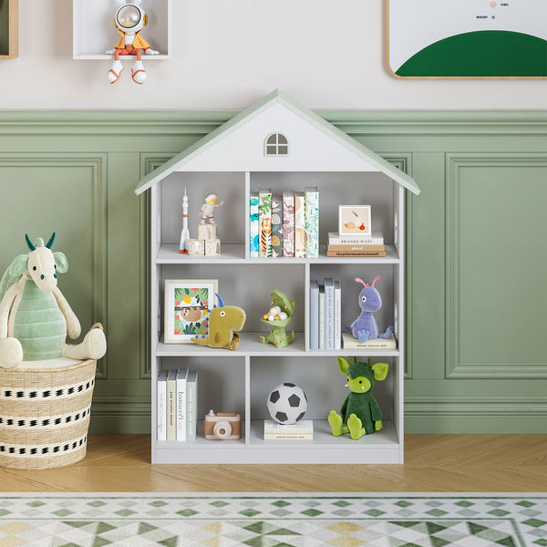 Bibliothèque pour enfants Vipsali 107 x 83 x 30 cm [en.casa]
