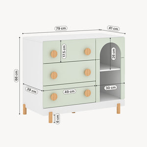 Commode enfant Vaarentaa [en.casa]