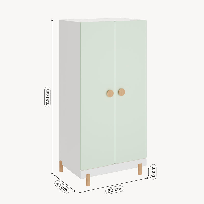 Croquis coté Armoire enfant Vaarentaa [en.casa]