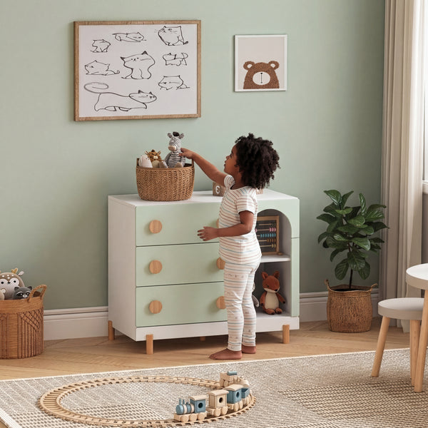 Commode enfant Vaarentaa [en.casa]
