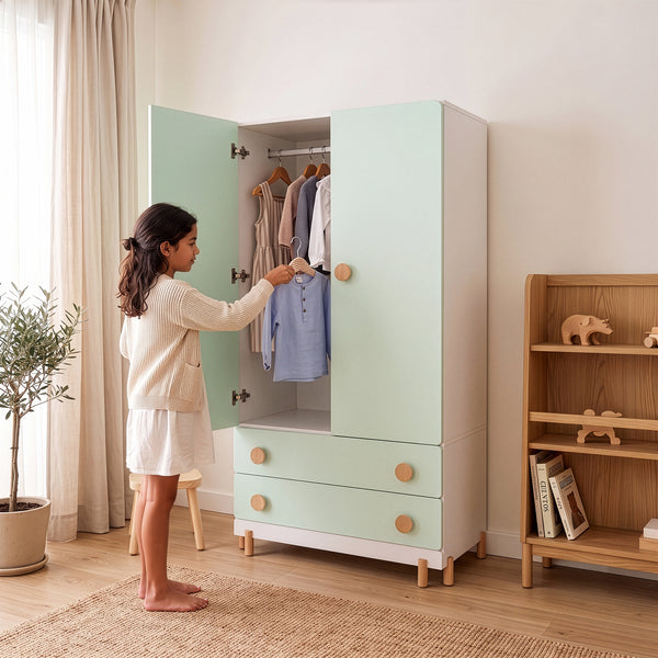 Armoire enfant Vaarentaa [en.casa]