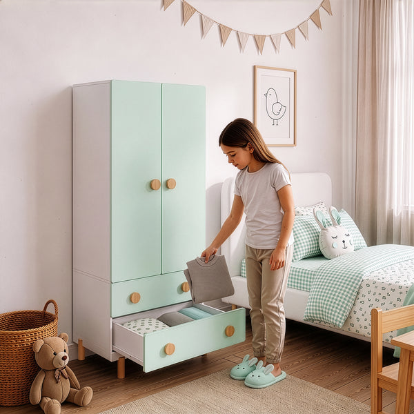 Armoire enfant Vaarentaa [en.casa]