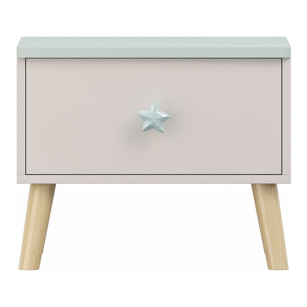 Table de chevet pour enfants Sandnes 31x38x30 cm [en.casa]