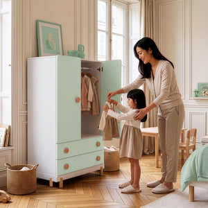 Armoire enfant Vaarentaa [en.casa]