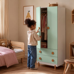 Armoire enfant Vaarentaa [en.casa]