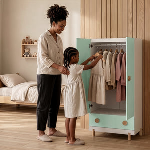 Armoire enfant Vaarentaa [en.casa]