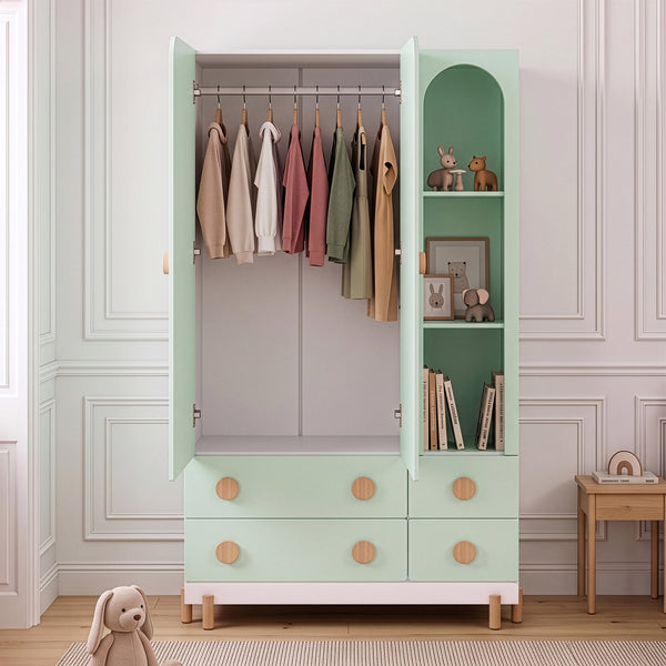 Armoire enfant Vaarentaa [en.casa]