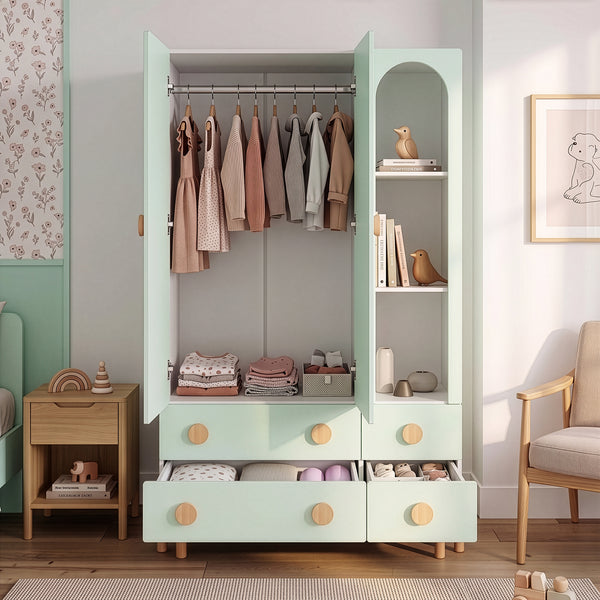 Armoire enfant Vaarentaa [en.casa]