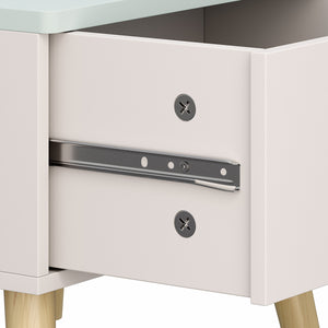 Table de chevet pour enfants Sandnes 31x38x30 cm [en.casa]